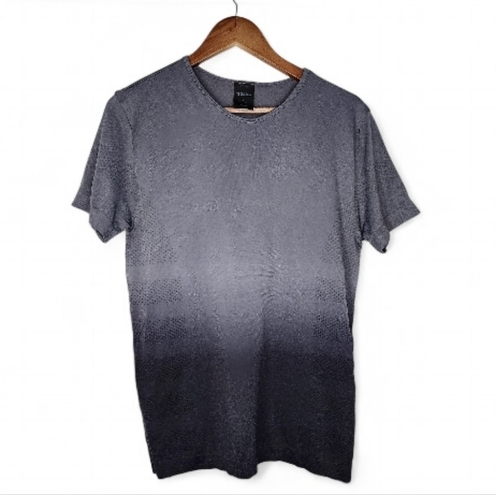 Sports Illustrated Performance Short Sleeve Jersey Tee In Grey Ombre Size L XL